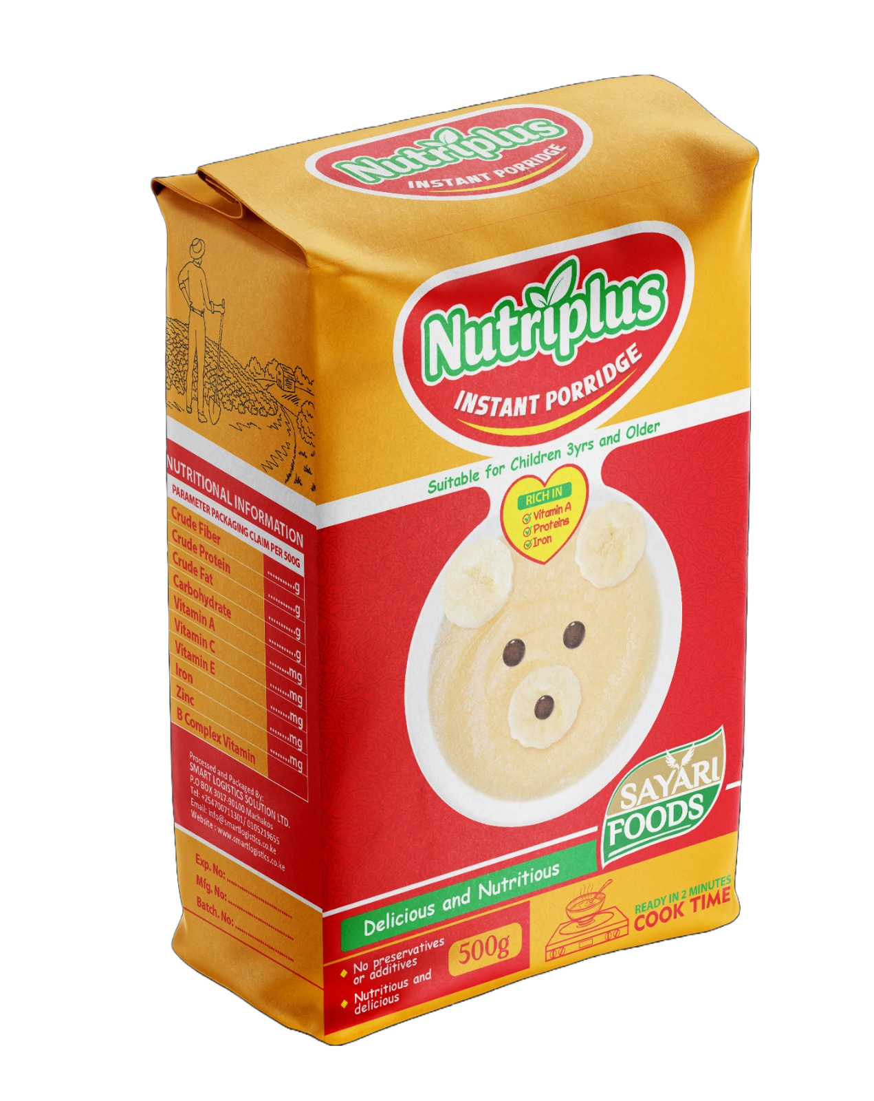 Nutriplus composite porridge flour